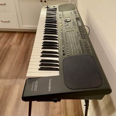 Technics K800 Arranger Keyboard 1989-1990 - Black image 2