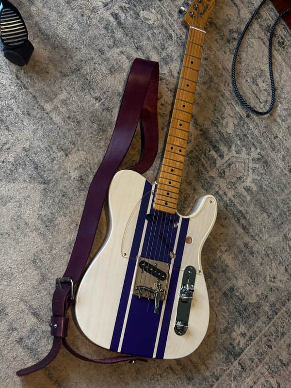 Fender 50's Esquire (Sweetwater exclusive) 2013 - White Blonde - Highly Customized