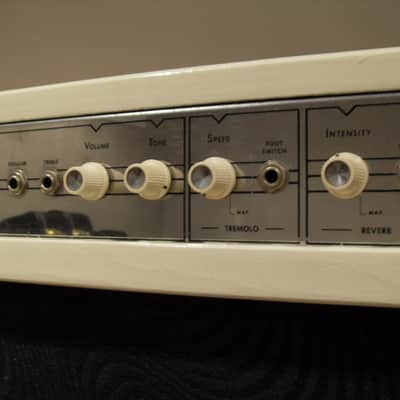 1965 Airline Tremolo Reverb 6V6 Amplifier by Valco Supro Amp image 7