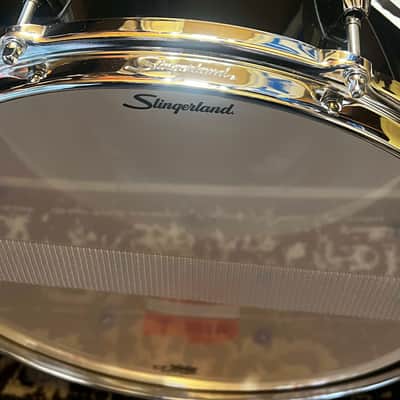 Slingerland 5.5" x 14" Studio King Snare Drum - Del Norte Black Lacquer image 5