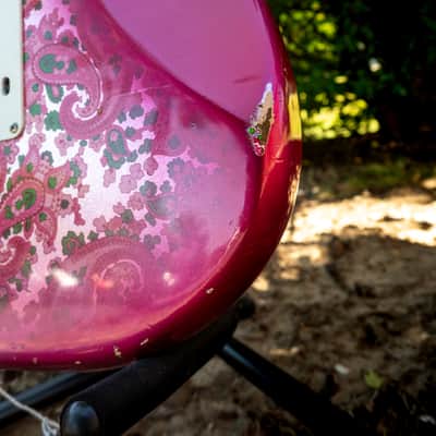 2018 Fender Custom Shop Limited Edition '68 Pink Paisley Relic Strat, Built By C.W. Fleming image 10