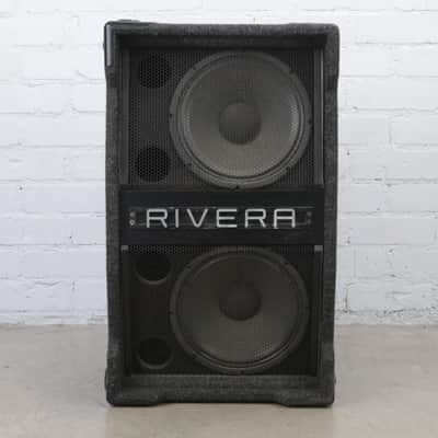 Rivera 212 Ported 2x12 Vertical Speaker Cabinet Owned by Robbie Robertson #48185 image 2