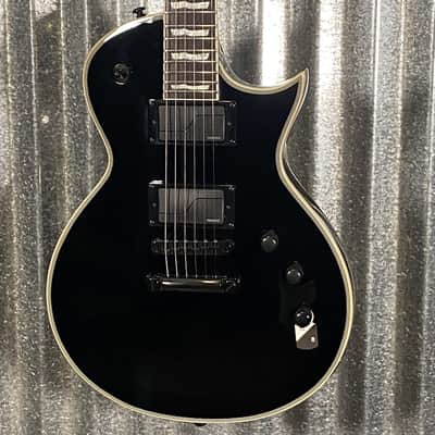 ESP LTD EC-1000S Gloss Black Fluence Guitar & Case #0366 Used image 1