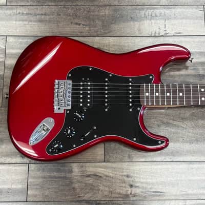 Fender FSR Limited Edition Standard Stratocaster HSS with Rosewood Fretboard 2016 - Candy Red Burst