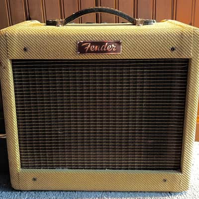 USA Made Fender Bronco Tweed 2-Channel 15-Watt 1x8" Transistor Guitar Amp 1994 - 2001 Rare image 1