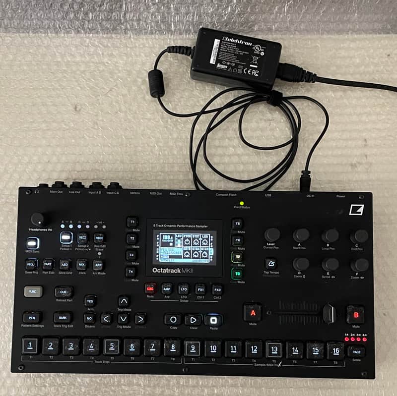 *[Price Drop]* Elektron Octatrack MkII Black (Sticky Buttons) image 1
