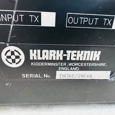 Klark Teknik DN360 2-Channel 31 Band Graphic Equalizer - Tested & Working #26066 image 2