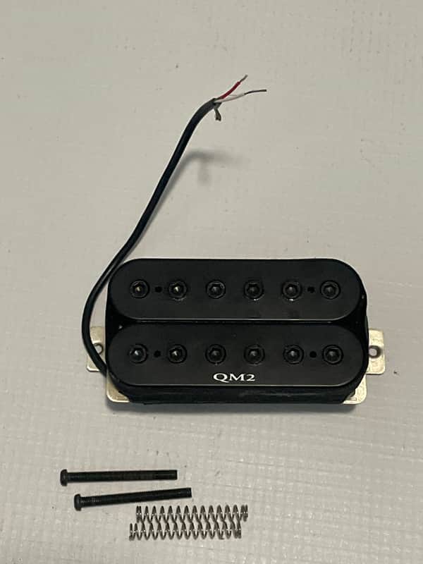1990's Japan Ibanez S Series QM2 Black Bridge Humbucker Guitar Pickup 18.42k image 1