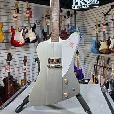 Epiphone 1963 Firebird I - Silver Mist W/ OHSC & PLEK*D #154 image 5