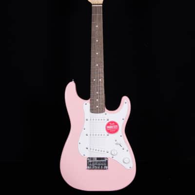 Squier Mini Stratocaster, Laurel FB, Shell Pink image 5