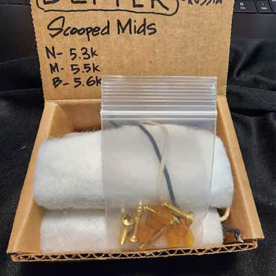 Defter - "Scooped-Mids" - Single Coil / Set of 3 (2020) - Creme Covers (AWESOME!!!) image 1