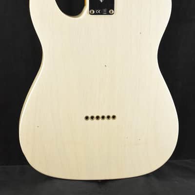 Mint Fender 1959 Telecaster Journeyman Relic Aged White Blonde 1-Piece Rift Sawn Maple Neck Fingerboard image 7