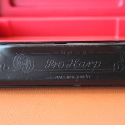 Hohner Pro Harp Key of D Harmonica w/Original Case image 1