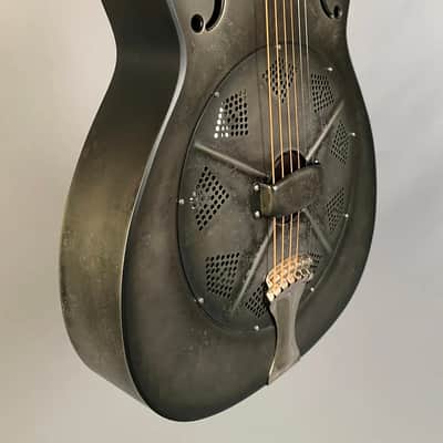 National National NRP B Series 14-Fret Black Rust 2020 - Black Rust image 3