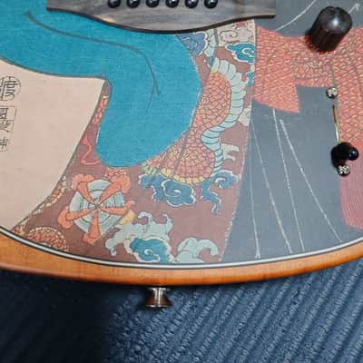 2025 Fender American Acoustasonic Telecaster Kuniyoshi Collection Kabuki - FENDER EXPERIENCE 2025 Tokyo Flagship Exclusive Limited Edition image 6