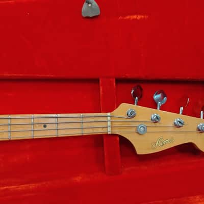 Aims P Bass 1970s Vintage Sunburst image 3