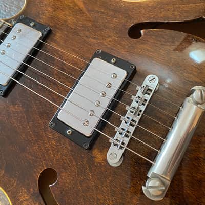 Greco Japanese Vintage SA700 Semi-Acoustic 1977 Walnut Japan MIJ w/ HSC image 13