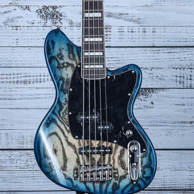 Ibanez Talman TMB405 Electric Bass | Cosmic Blue Starburst image 1