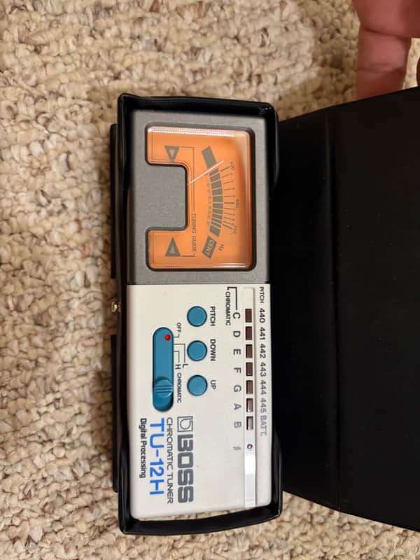 Boss TU-12H Chromatic Tuner 1994 - 2008 - White image 1