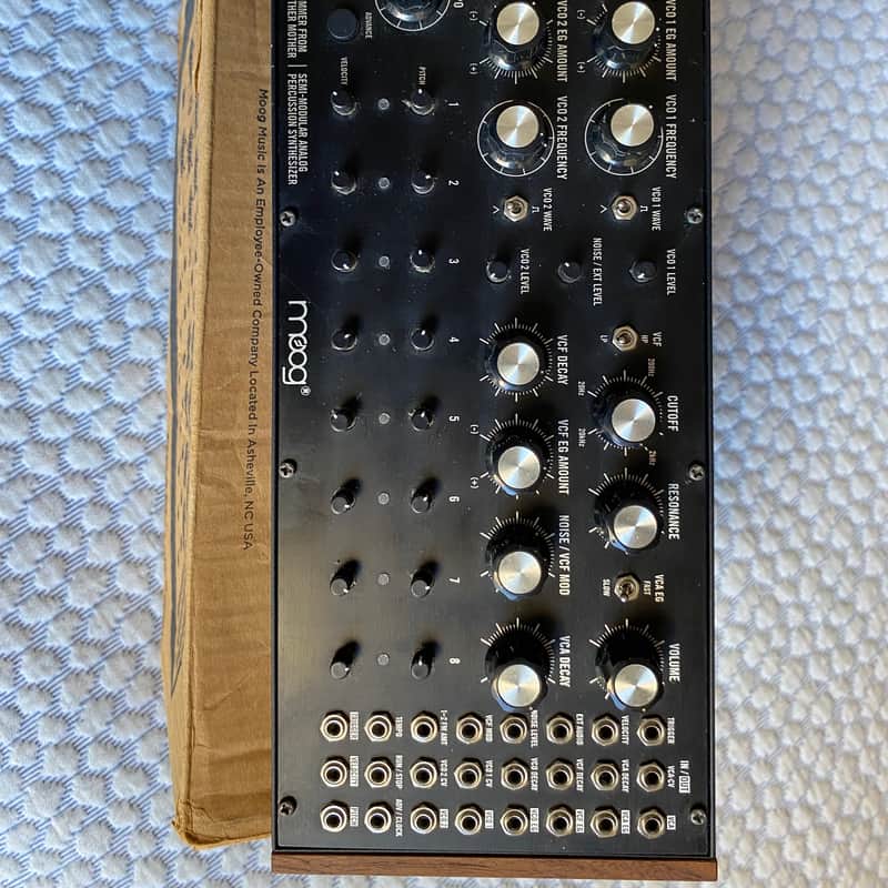 2018 – Present Moog DFAM Drummer From Another Mother Semi-Modu…