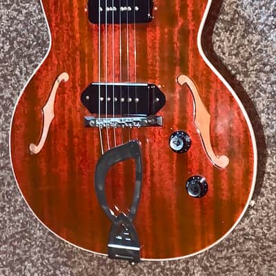 Vintage 1972 Guild M-75 Aristocrat electric guitar made in the usa image 1