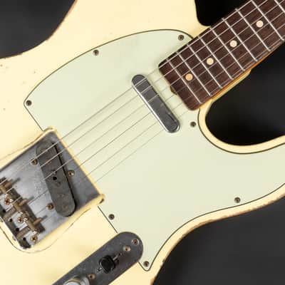 Fender Custom Shop '64 Reissue L-Series Telecaster RW Heavy Relic - Vintage White | USA 1964 Josefina Campos Handwound Pickups 3.39kg | CoA OHSC image 18
