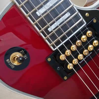 Edwards ESP - 2025 - Extremely Limited - Cherry - Custom Pickups - Grover Locking Tuners - Upgraded Everything - TKL Hardshell Case - Excellent Condition - Fast FREE Shipping - Final Price Drop! image 7
