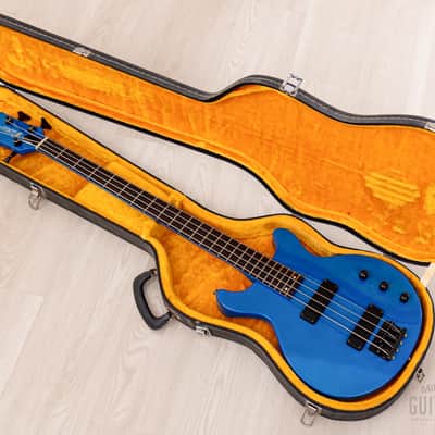 1990s Edwards by ESP Luna Sea J Signature E-J-78TV Aqua Blue w/ Case, Japan image 16