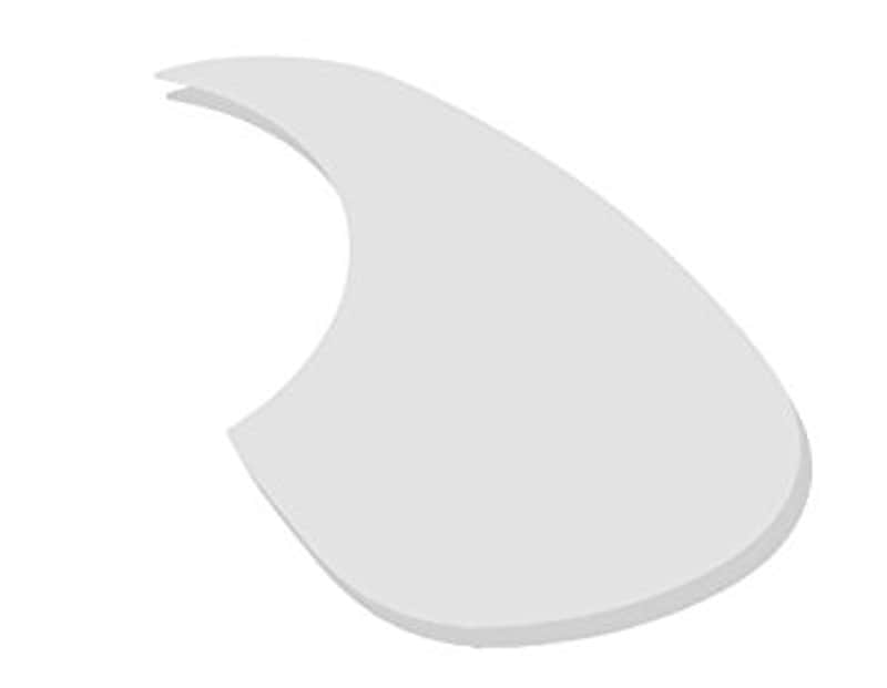 Martin-Style Acoustic Guitar Pickguard White F-4001W image 1