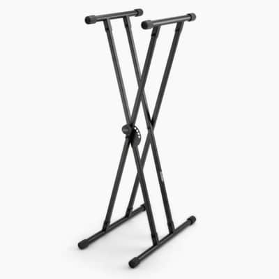 On-Stage Double-X Bullet Nose Keyboard Stand image 1