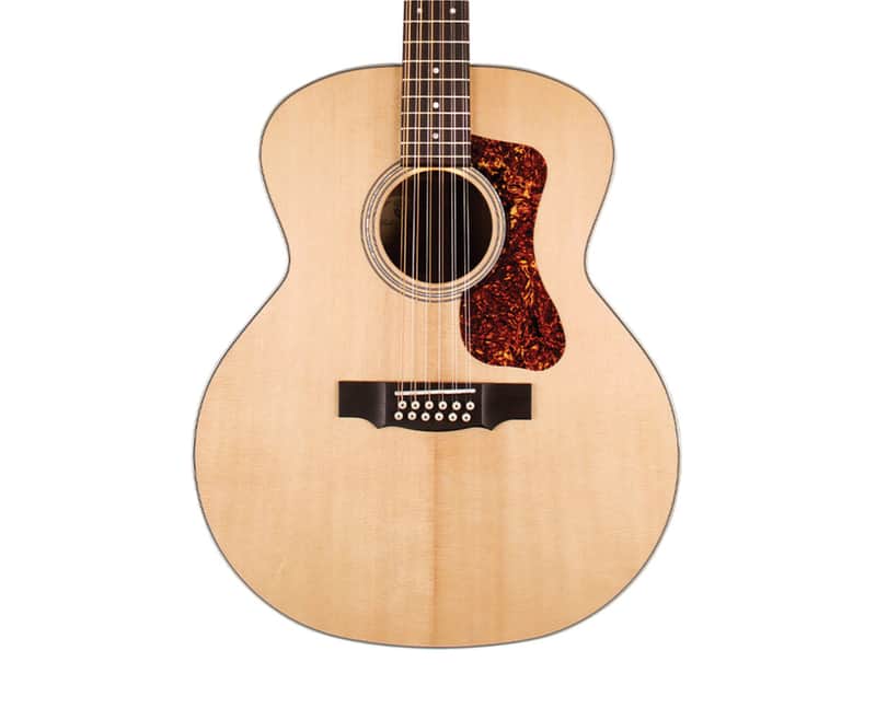 Guild F-1512 Jumbo 12-String Acoustic Guitar - Natural image 1
