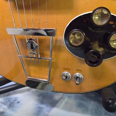 Vintage RARE 1956 Hofner 126 Club 50 Electric Guitar Pro Setup New Strings Original Hard Shell Case image 3