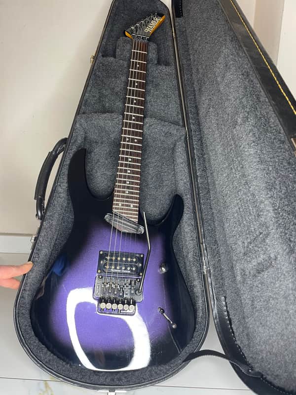 Hamer Californian standard USA 1989 - Black/purple image 1