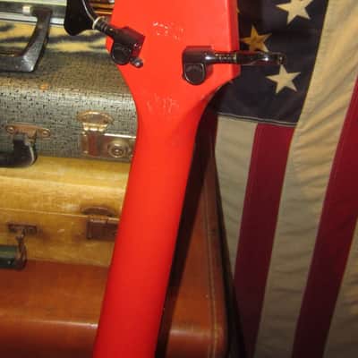 1987 Gibson BASS IV RED w. Hard Case image 4
