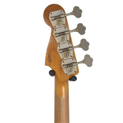 2025 Fender Custom Shop Empire ’58 Precision Bass – Faded Aged Charcoal Frost Metallic (9 lb 6 oz) image 12