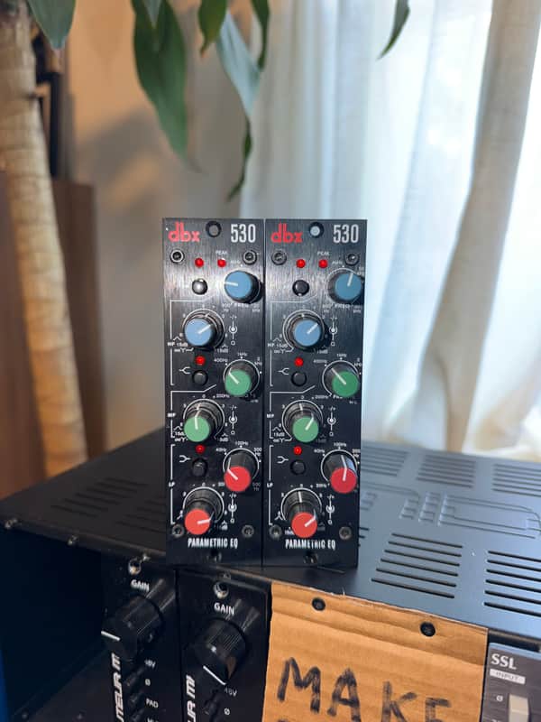 dbx 530 500 Series Parametric EQ Module 2010s - Black image 1