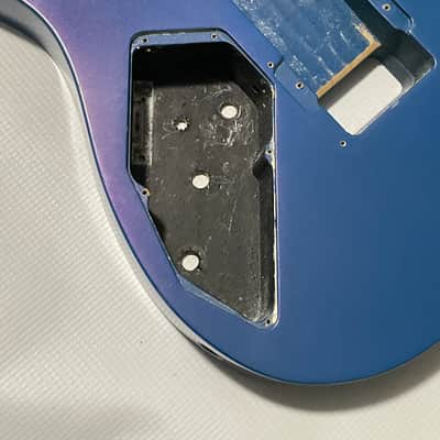 1980's Kramer USA Pacer Custom II Flip Flop FF Blue Guitar Body Floyd Ready image 17