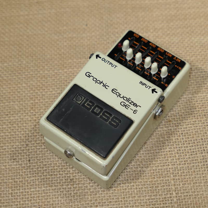 Boss GE-6 Graphic Equalizer 1980s Effect Pedal - Same Day Shipping #DJ04 image 1