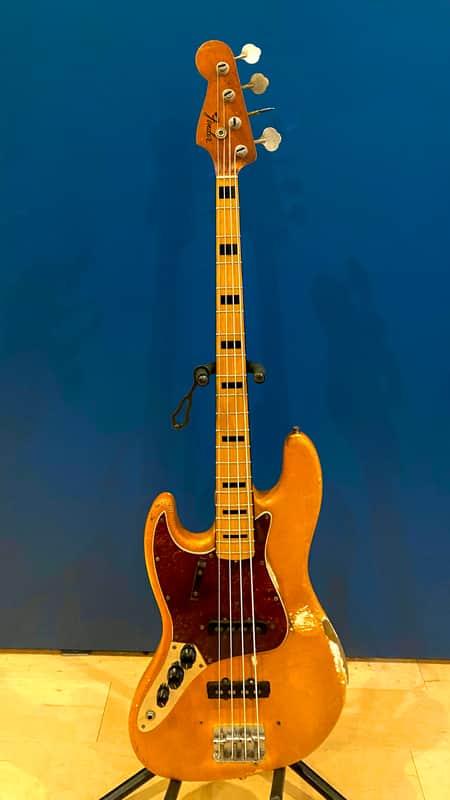 Fender Jazz Bass 1968 Olympic White LEFTY All Original image 1