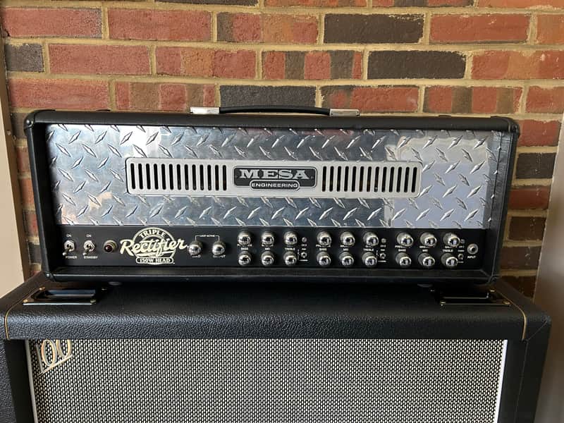Mesa Boogie Triple Rectifier Solo Head - Serviced With All New Tubes - Includes Footswitch And Cover
