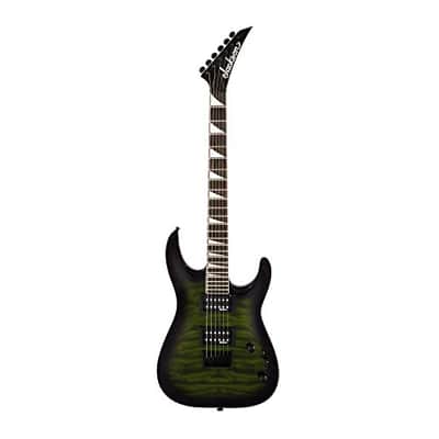 Jackson JS Series Dinky Arch Top JS32Q DKA HT Electric Guitar - Transparent Green Burst image 1