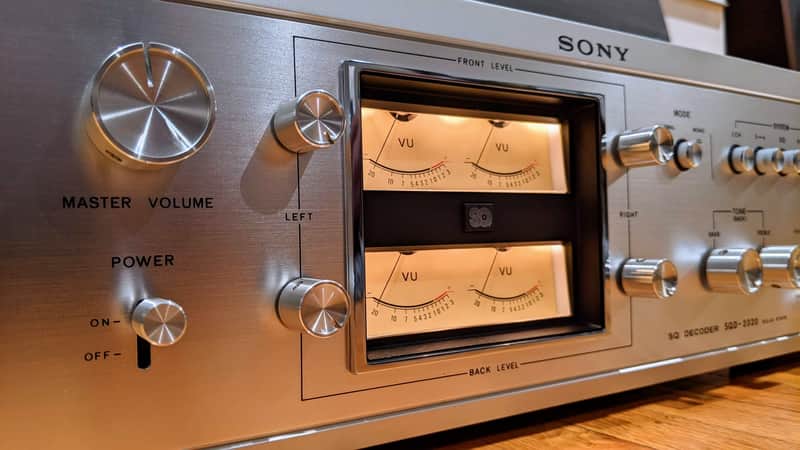 Sony SQD-2020 Quad Decoder / Preamp / Fully Serviced / Mint / | Reverb