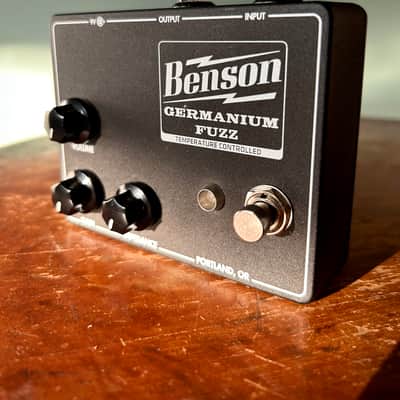 Benson Amps Germanium Fuzz 2021 - Present - Studio Black image 1