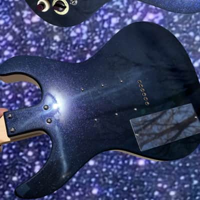 Danelectro Hodad 12 String Deep Blue Pearl Metallic Sparkle 3 Pickup Select-O-Matic + HANG TAGS / MINT image 2
