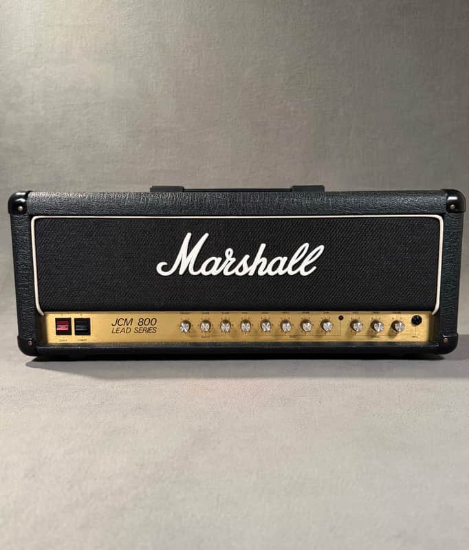 Marshall JCM 800 Model 2210 100-Watt 2-Channel 1988 Vintage Tube Amp Head w/ Reverb - Made in the UK image 1