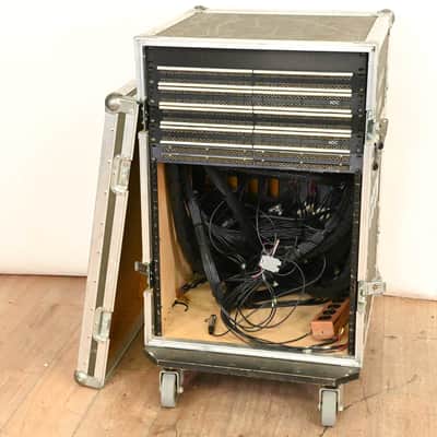ADC 5x 96-Point TT Patchbay Rack w/ Elco I/O – 16U Rolling Case CG01SYD *ASK FOR SHIPPING* image 1