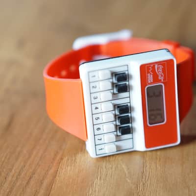 Coca Cola Synth Watch 1980s image 7