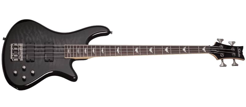 Schecter Stiletto Extreme-4 Active 4-String Bass See-Thru Black