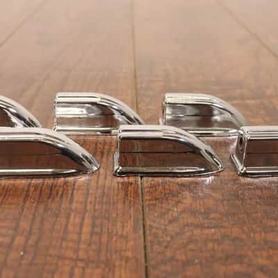 Unbranded Chrome Tom Drum Lugs 6pk #23 image 3