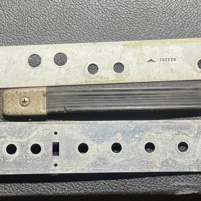 Fender SF Dual Showman reverb face plate ,FMI back plate - image 2